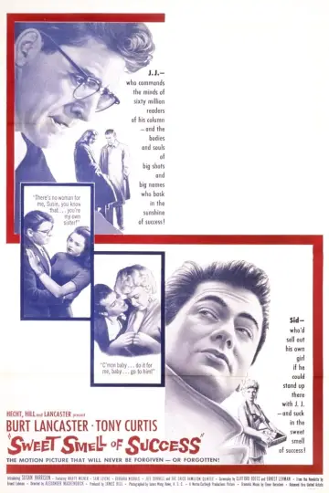 Plakat do filmu "Słodki zapach sukcesu" #142588