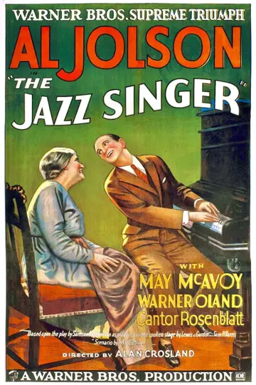 Plakat do filmu "Śpiewak jazzbandu" #1060100