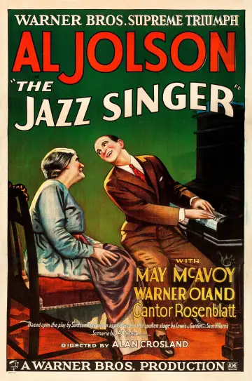 Plakat do filmu "Śpiewak jazzbandu" #1060103