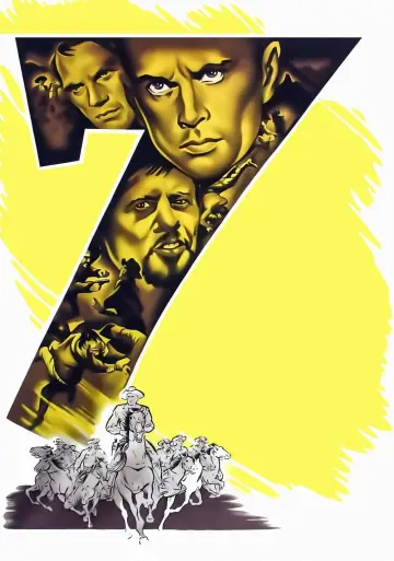 Plakat do filmu "Siedmiu Wspaniałych" #209636
