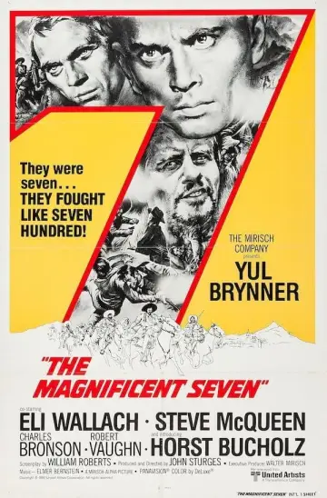 Plakat do filmu "Siedmiu Wspaniałych" #41733