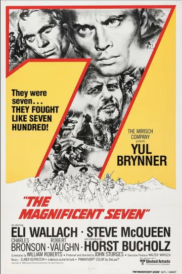 Plakat do filmu "Siedmiu Wspaniałych" #444195