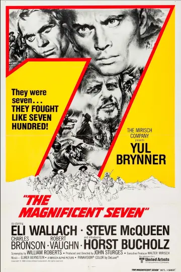 Plakat do filmu "Siedmiu Wspaniałych" #648229