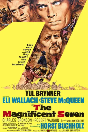 Plakat do filmu "Siedmiu Wspaniałych" #648240