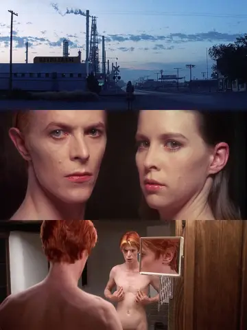 Plakat do filmu "Człowiek, który spadł na ziemię" #289040