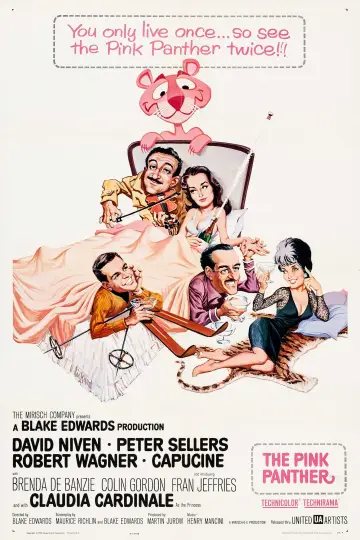 Plakat do filmu "Różowa Pantera" #101565