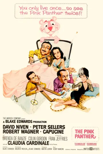 Plakat do filmu "Różowa Pantera" #101569