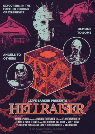 Plakat do filmu "Hellraiser. Wysłannik Piekieł" #1737594