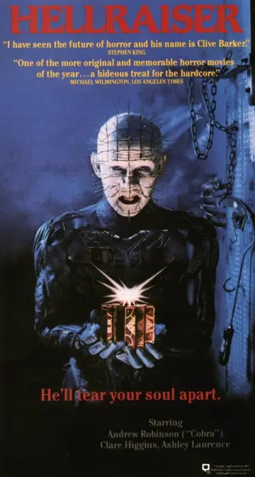 Plakat do filmu "Hellraiser. Wysłannik Piekieł" #256153