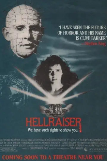 Plakat do filmu "Hellraiser. Wysłannik Piekieł" #687889