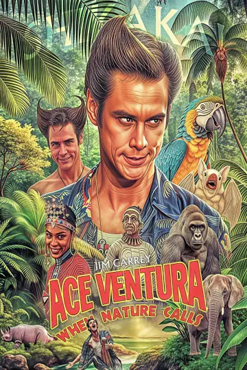 Plakat do filmu "Ace Ventura: Zew natury" #918713