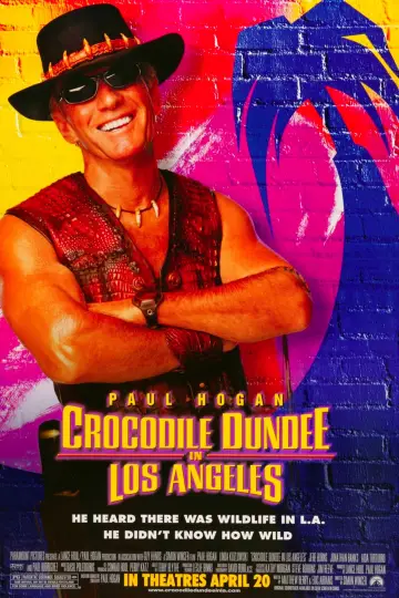 Plakat do filmu "Krokodyl Dundee w Los Angeles" #1013325