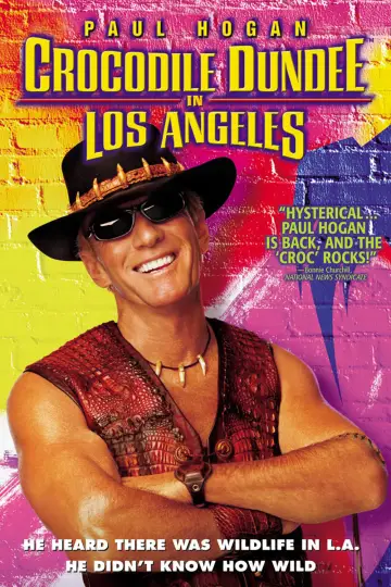 Plakat do filmu "Krokodyl Dundee w Los Angeles" #123905