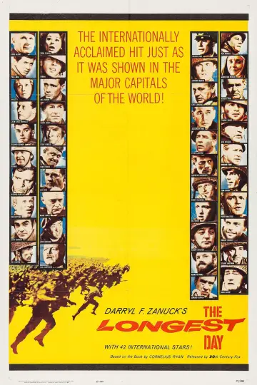 Plakat do filmu "Najdłuższy Dzień" #128536