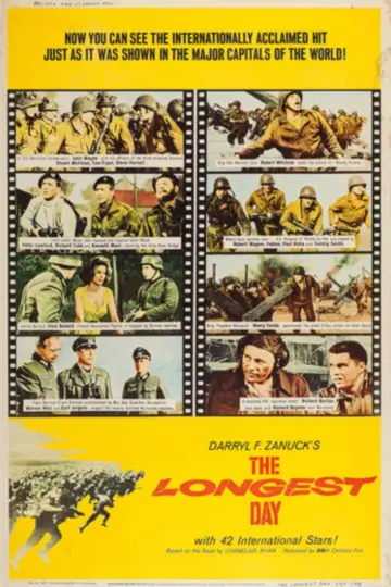 Plakat do filmu "Najdłuższy Dzień" #128539