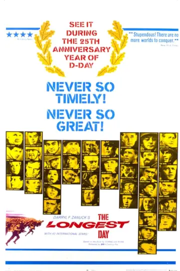 Plakat do filmu "Najdłuższy Dzień" #128540