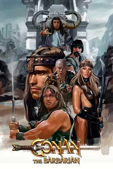 Plakat do filmu "Conan Barbarzyńca" #261924