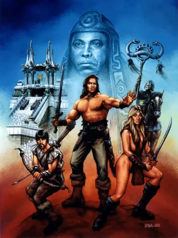 Plakat do filmu "Conan Barbarzyńca" #261926