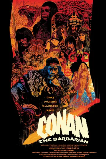 Plakat do filmu "Conan Barbarzyńca" #624592