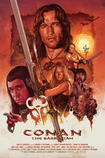 Plakat do filmu "Conan Barbarzyńca" #624593