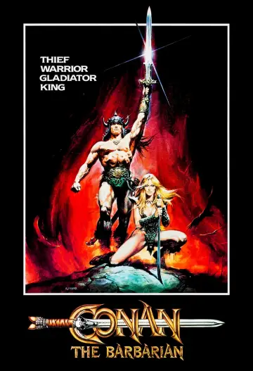 Plakat do filmu "Conan Barbarzyńca" #62897