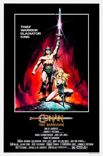 Plakat do filmu "Conan Barbarzyńca" #62899