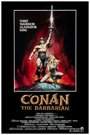 Plakat do filmu "Conan Barbarzyńca" #62902