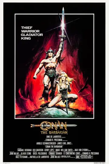 Plakat do filmu "Conan Barbarzyńca" #62905