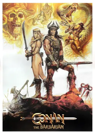Plakat do filmu "Conan Barbarzyńca" #62917