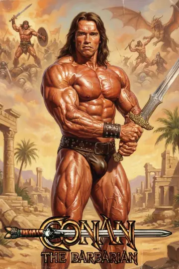 Plakat do filmu "Conan Barbarzyńca" #789365