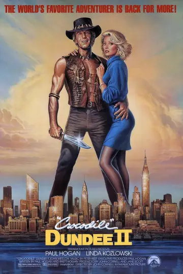Plakat do filmu "Krokodyl Dundee 2" #126462