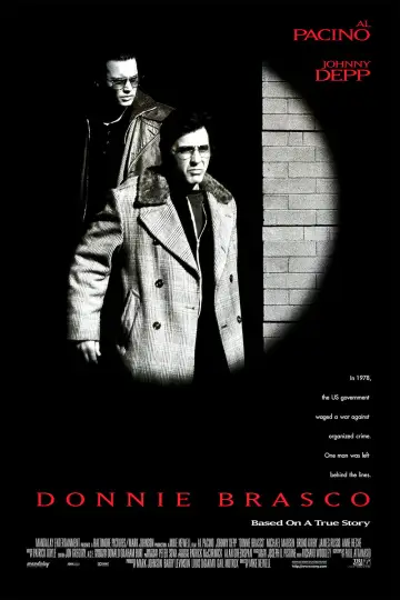 Plakat do filmu "Donnie Brasco" #1629782