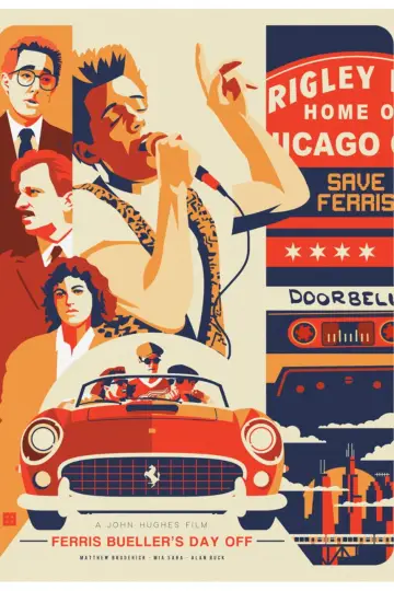Plakat do filmu "Wolny dzień Ferrisa Buellera" #1644526