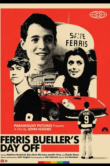 Plakat do filmu "Wolny dzień Ferrisa Buellera" #1644527