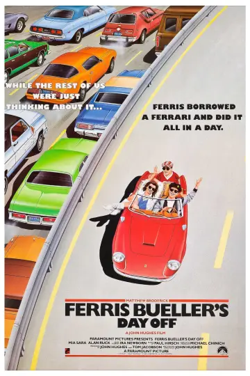 Plakat do filmu "Wolny dzień Ferrisa Buellera" #76143