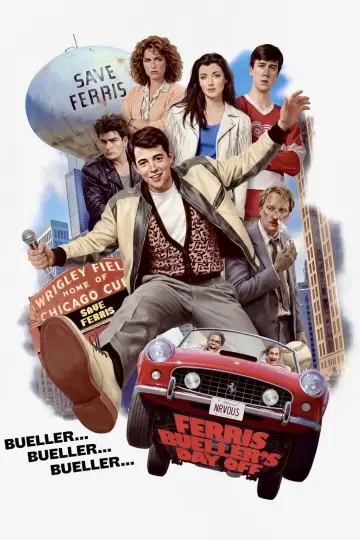 Plakat do filmu "Wolny dzień Ferrisa Buellera" #916346