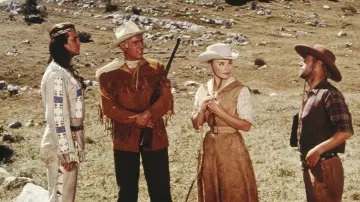 Zasłona do filmu "Winnetou w Dolinie Sępów" #441450