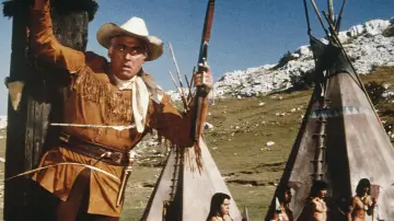 Zasłona do filmu "Winnetou w Dolinie Sępów" #441451