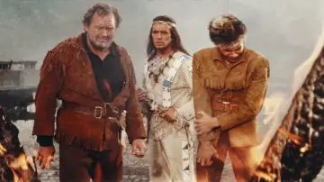 Zasłona do filmu "Winnetou w Dolinie Sępów" #441454