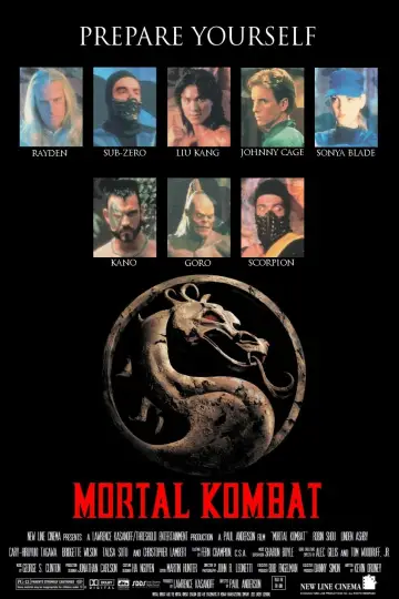 Plakat do filmu "Mortal Kombat" #1182737