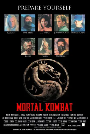 Plakat do filmu "Mortal Kombat" #673987