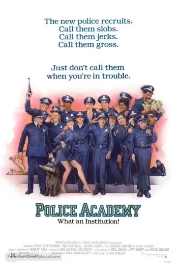 Plakat do filmu "Akademia policyjna" #106945