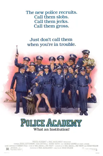 Plakat do filmu "Akademia policyjna" #106947