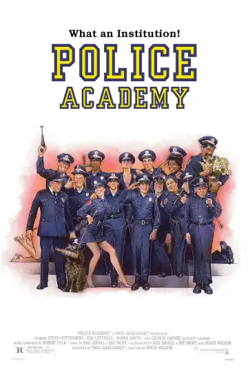 Plakat do filmu "Akademia policyjna" #1627223