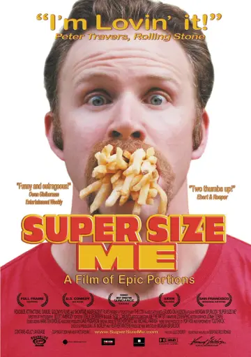 Plakat do filmu "Super Size Me" #1086746