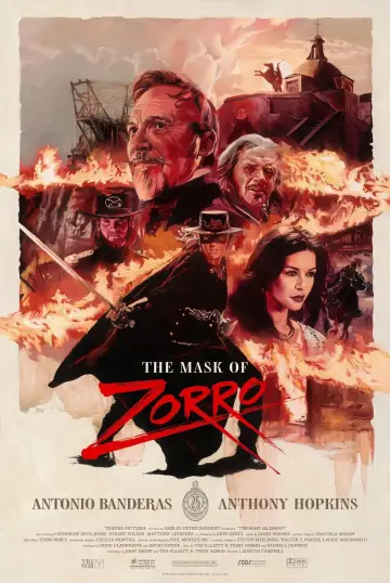 Plakat do filmu "Maska Zorro" #60424