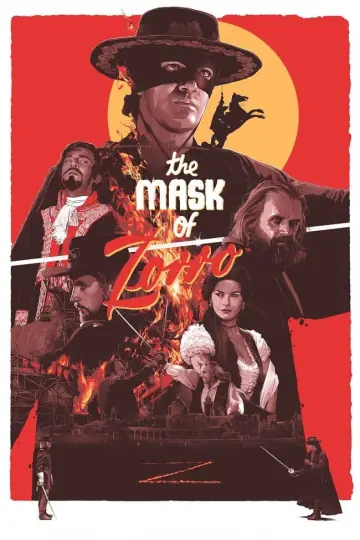 Plakat do filmu "Maska Zorro" #665844