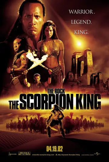 Plakat do filmu "Król Skorpion" #76518