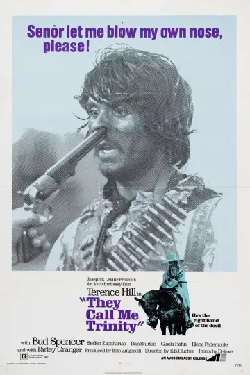 Plakat do filmu "Nazywają mnie Trinity" #207303