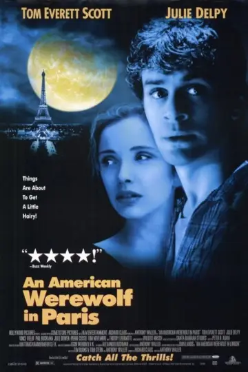 Plakat do filmu "Amerykański Wilkołak w Paryżu" #139324
